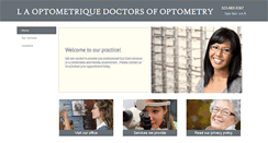 Desktop Screenshot of laoptometrique.com